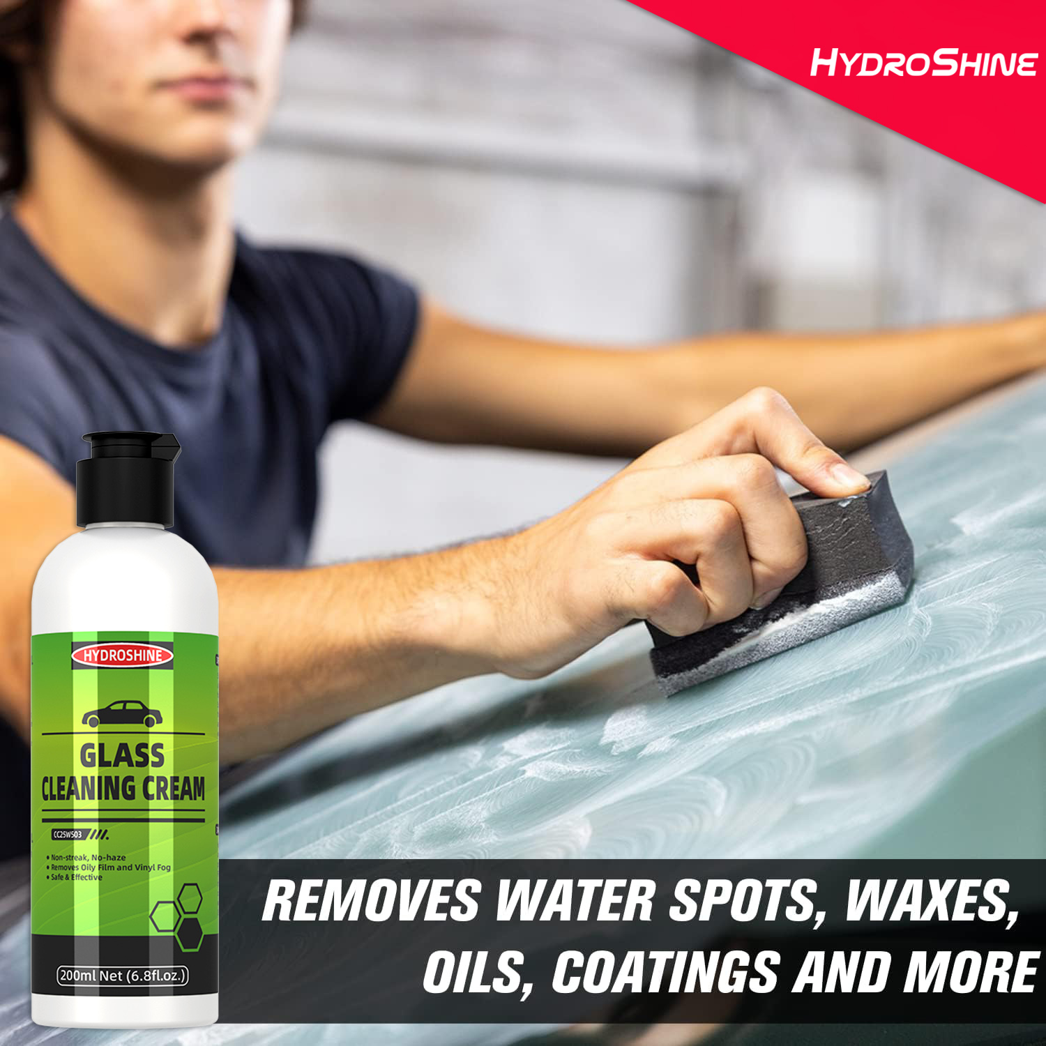 Hydroshine Autoglas Oliefilm R - Glass Cleaner Streak recensie en prijs